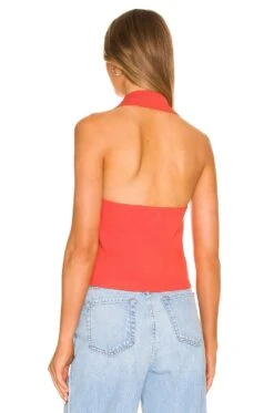 Polo Halter Top Papaya -FREE PEOPLE || Nike || Steve Madden Sales Store 525A WS187 V3