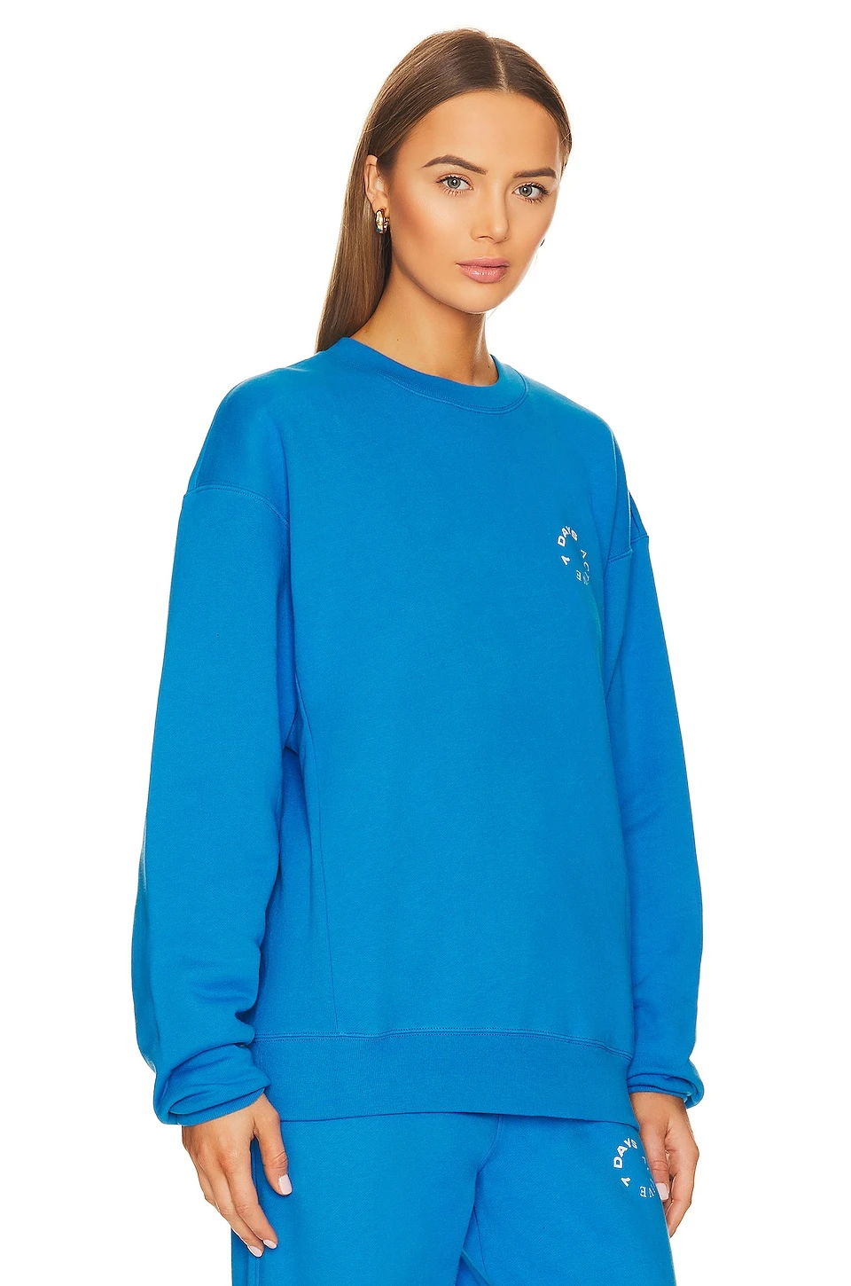 7 Days Active Organic Crew Neck Indigo Bunting 2 7 Days Active Organic Crew Neck Indigo Bunting - Image 2