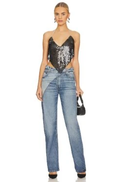 X REVOLVE Chain Top Black -FREE PEOPLE || Nike || Steve Madden Sales Store 8OTH WS8 V4