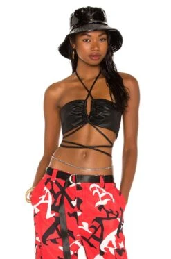 Choosey Lover Bra Top Black