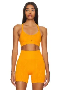 Barre Cami Sports Bra Tangerine
