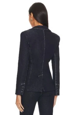Alice + Olivia Macey Blazer Dark Rinse -FREE PEOPLE || Nike || Steve Madden Sales Store ALI WO220 V4