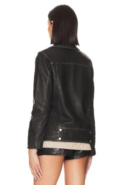 AllSaints Billie Stud Biker Jacket Black -FREE PEOPLE || Nike || Steve Madden Sales Store ALLR WO157 V4