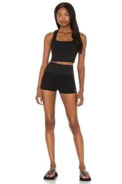 Alosoft Aura Short Black -FREE PEOPLE || Nike || Steve Madden Sales Store ALOR WF20 V4