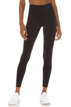 7/8 High Waist Airbrush Legging Black