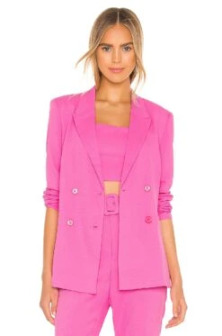 Bardot Parisienne Blazer Pink Pop