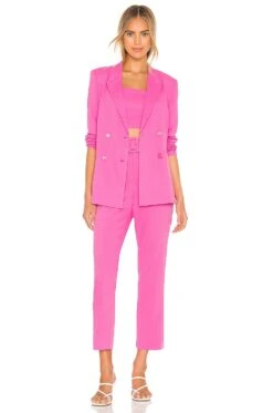 Bardot Parisienne Blazer Pink Pop -FREE PEOPLE || Nike || Steve Madden Sales Store BARD WO49 V5
