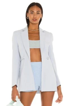Bardot Emiliana Blazer Dusty Blue