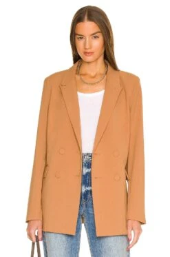 Bardot Athena Blazer Chestnut