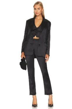Bardot Nyah Satin Blazer Black 7 Bardot Nyah Satin Blazer Black -FREE PEOPLE || Nike || Steve Madden Sales Store BARD WO99 V4