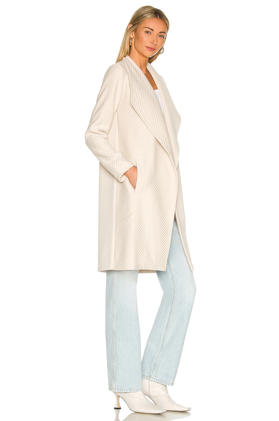 Steve Madden Knits It Jacket Bone 2 Steve Madden Knits It Jacket Bone - Image 2