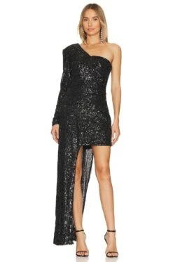 BCBGMAXAZRIA Long Evening Gown Black