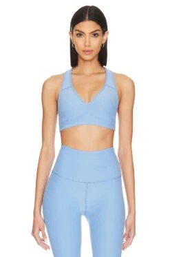 Beyond Yoga Spacedye Lift Your Spirits Bra Flower Blue Heather -FREE PEOPLE || Nike || Steve Madden Sales Store BEYR WI96 V1 1