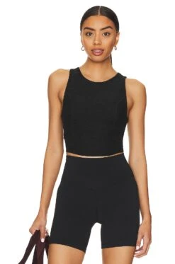 Beyond Yoga Spacedye Motivate Cropped Tank Ultra Violet -FREE PEOPLE || Nike || Steve Madden Sales Store BEYR WS249 V1