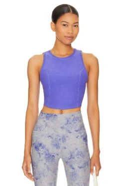 Beyond Yoga Spacedye Motivate Cropped Tank Ultra Violet -FREE PEOPLE || Nike || Steve Madden Sales Store BEYR WS263 V1 1