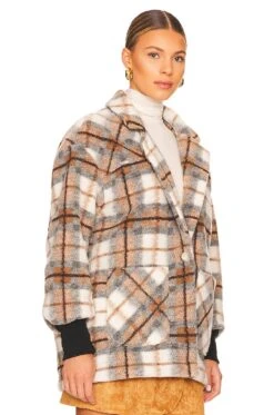 Plaid Jacket Loved By You -FREE PEOPLE || Nike || Steve Madden Sales Store BLAN WO296 V3