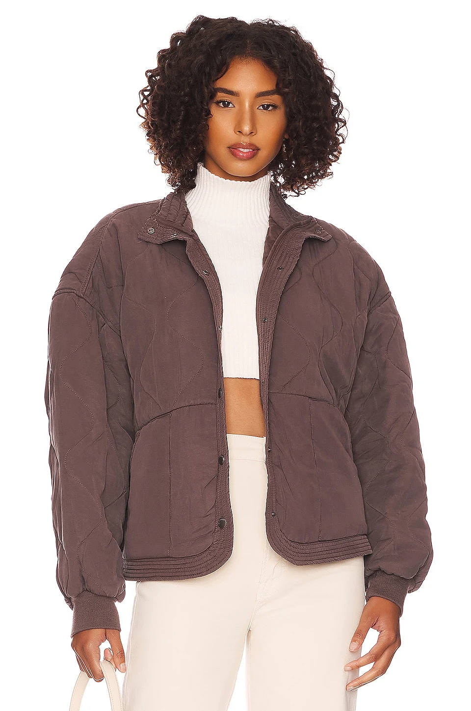 Quilted Jacket Moonless Night 1 Quilted Jacket Moonless Night