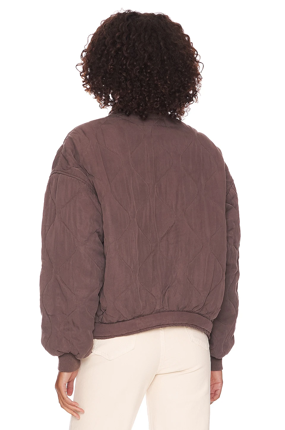 Quilted Jacket Moonless Night 3 Quilted Jacket Moonless Night - Image 3