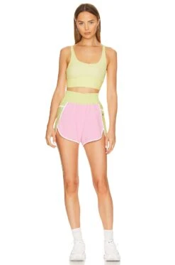 Leah Sports Bra Low Key Lemon -FREE PEOPLE || Nike || Steve Madden Sales Store BRIO WI160 V4