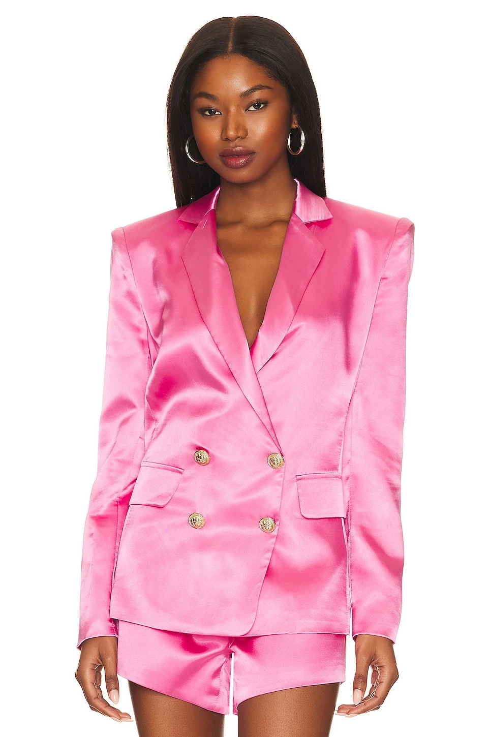 Capri Blazer Electric Pink 2 Capri Blazer Electric Pink - Image 2