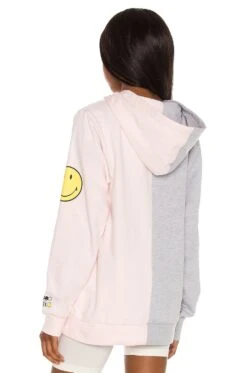 SMILEY Smile For Me Hoodie Pink -FREE PEOPLE || Nike || Steve Madden Sales Store BYSR WK33 V4