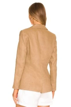 Blake Linen Blazer Tobacco -FREE PEOPLE || Nike || Steve Madden Sales Store CENT WO183 V3