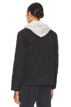 Blake Quilted Dickie Jacket Black -FREE PEOPLE || Nike || Steve Madden Sales Store CENT WO192 V4