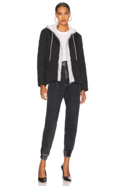 Blake Quilted Dickie Jacket Black -FREE PEOPLE || Nike || Steve Madden Sales Store CENT WO192 V5