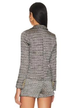 Goldie Tweed Blazer Gold -FREE PEOPLE || Nike || Steve Madden Sales Store CENT WO198 V4