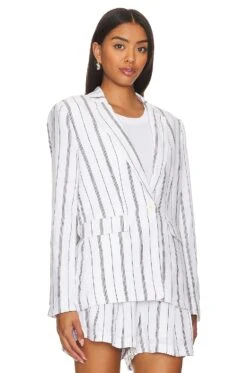 August Jacket Blue Stripe -FREE PEOPLE || Nike || Steve Madden Sales Store CENT WO206 V3