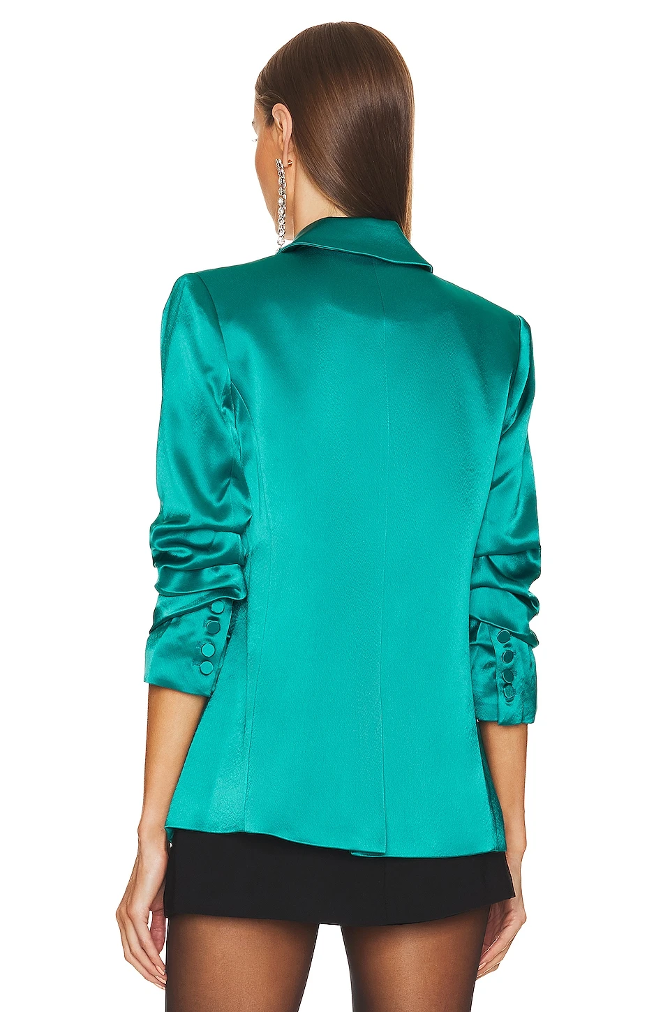 Cinq A Sept VESTE KYLIE Blue Jade 4 Cinq A Sept VESTE KYLIE Blue Jade - Image 4