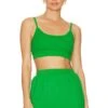Camila Coelho Sierra Bra Grass Green