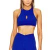 Camila Coelho Bella Sports Bra Royal Blue