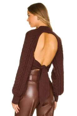 Camila Coelho Safaa Sweater Ivory -FREE PEOPLE || Nike || Steve Madden Sales Store COEL WK57 V1