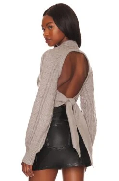 Camila Coelho Safaa Sweater Ivory -FREE PEOPLE || Nike || Steve Madden Sales Store COEL WK81 V1