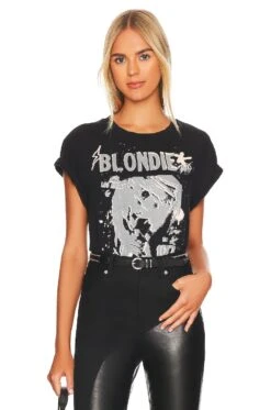 Blondie 1977 Jersey Tee Black