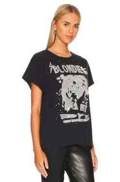 Blondie 1977 Jersey Tee Black 7 Blondie 1977 Jersey Tee Black -FREE PEOPLE || Nike || Steve Madden Sales Store CSER WS1161 V3