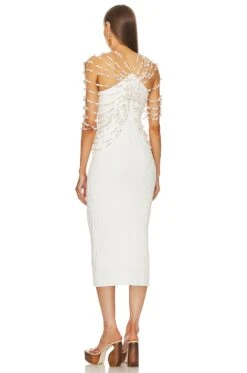 Cult Gaia Cecelia Dress Off White -FREE PEOPLE || Nike || Steve Madden Sales Store CULG WD236 V3