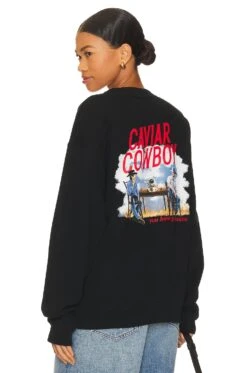 Caviar Cowboy Crew Black