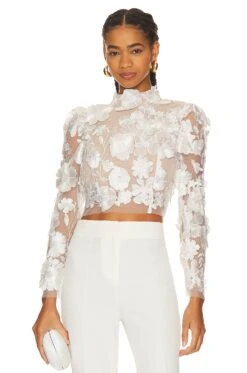 Elia Top Ivory & Nude