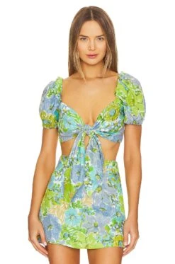 Faithfull The Brand Eva Top San Benedetto Floral