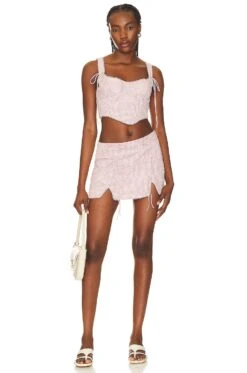 Ali Bustier Top Pink -FREE PEOPLE || Nike || Steve Madden Sales Store FORL WS559 V4