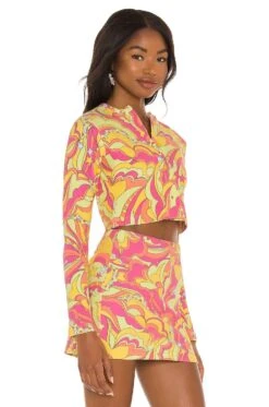 Frankies Bikinis Cheri Terry Cardigan Peace Terry -FREE PEOPLE || Nike || Steve Madden Sales Store FRBI WK26 V3