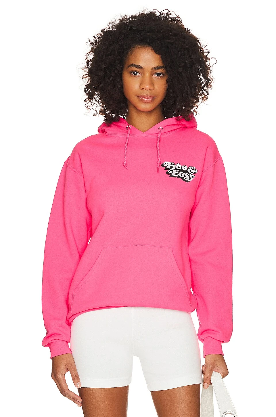 Don't Trip Drop Shadow OG Hoodie Neon Pink 2 Don't Trip Drop Shadow OG Hoodie Neon Pink - Image 2