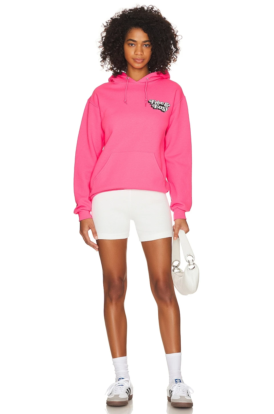 Don't Trip Drop Shadow OG Hoodie Neon Pink 5 Don't Trip Drop Shadow OG Hoodie Neon Pink - Image 5