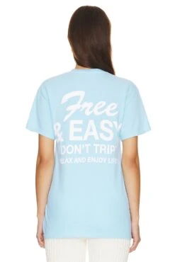 Classic Tee Light Blue 6 Classic Tee Light Blue -FREE PEOPLE || Nike || Steve Madden Sales Store FREA MS20W V3