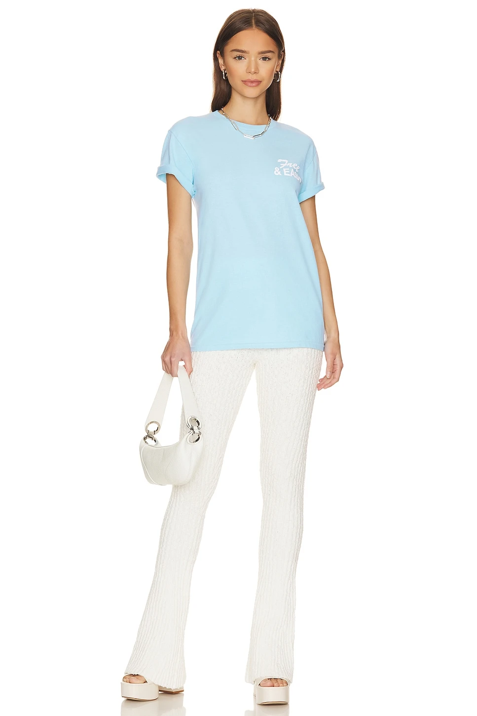 Classic Tee Light Blue 4 Classic Tee Light Blue - Image 4