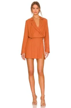 FREE PEOPLE Simone Dress Cinnaber