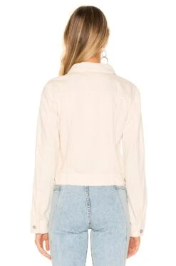 FREE PEOPLE Rumors Denim Jacket Ivory -FREE PEOPLE || Nike || Steve Madden Sales Store FREE WO514 V3