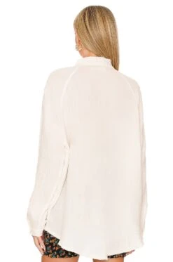 FREE PEOPLE Summer Daydream Button Down White -FREE PEOPLE || Nike || Steve Madden Sales Store FREE WS3781 V3